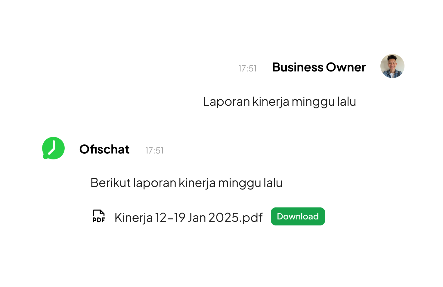 Get reports automatically